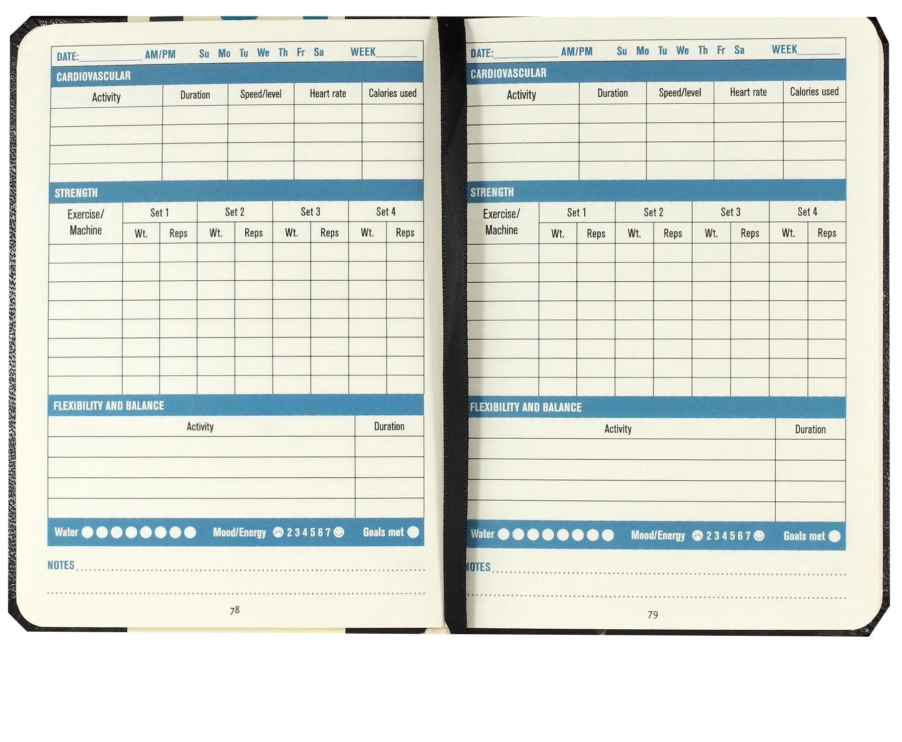 Daily Fitness Journal