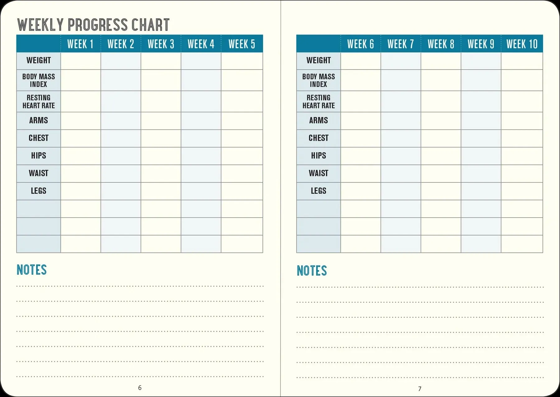 Daily Fitness Journal