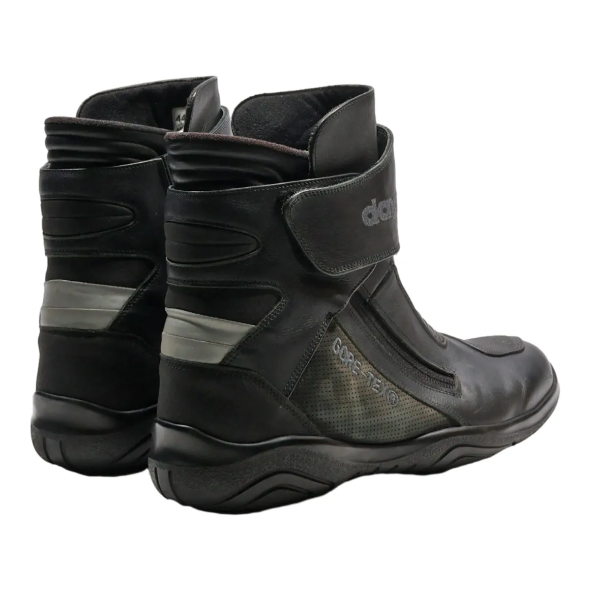 DAYTONA Biker Boots Black Leather Mens UK 9.5