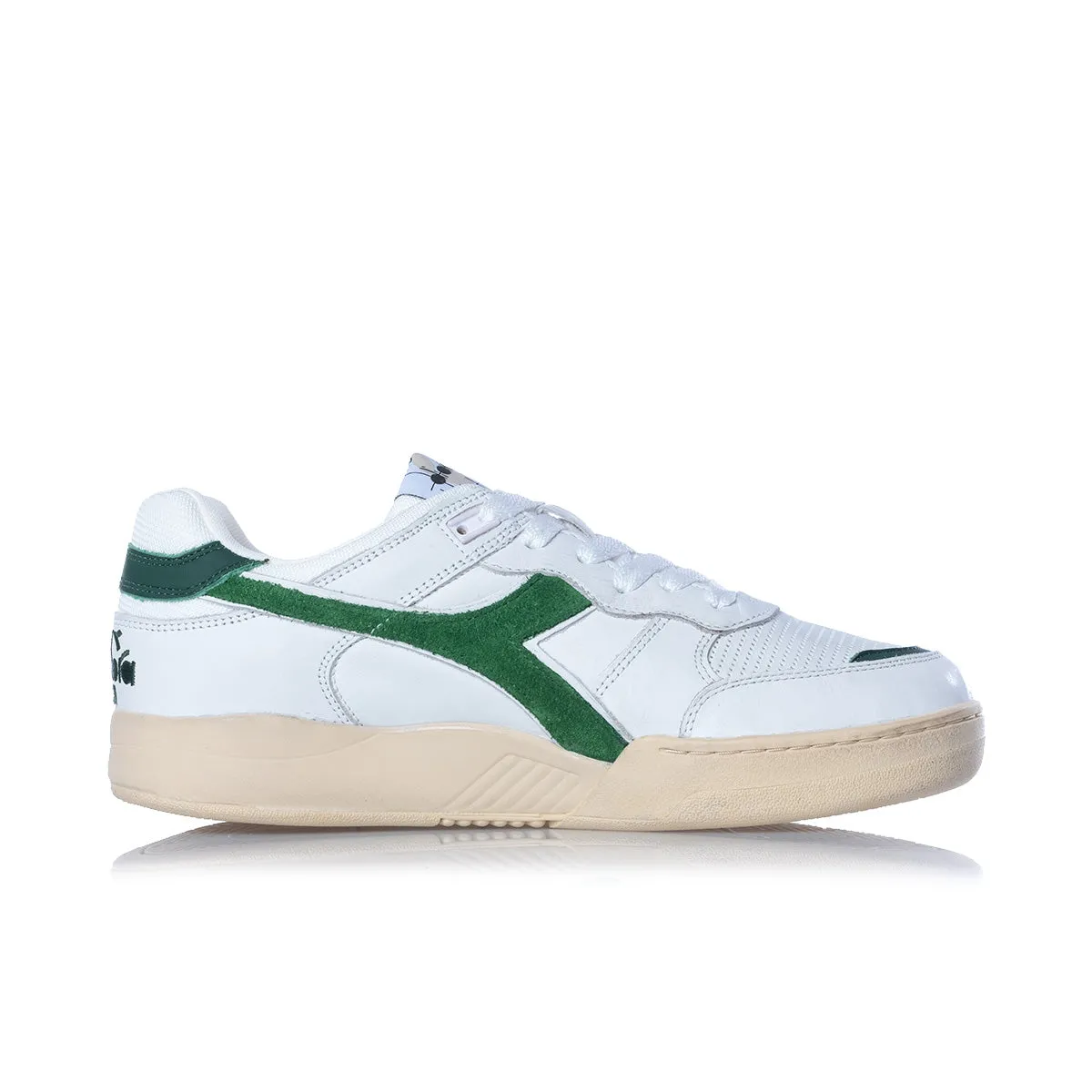 DIADORA HERITAGE BORIS 560 USED WHITE FOGLIAGE