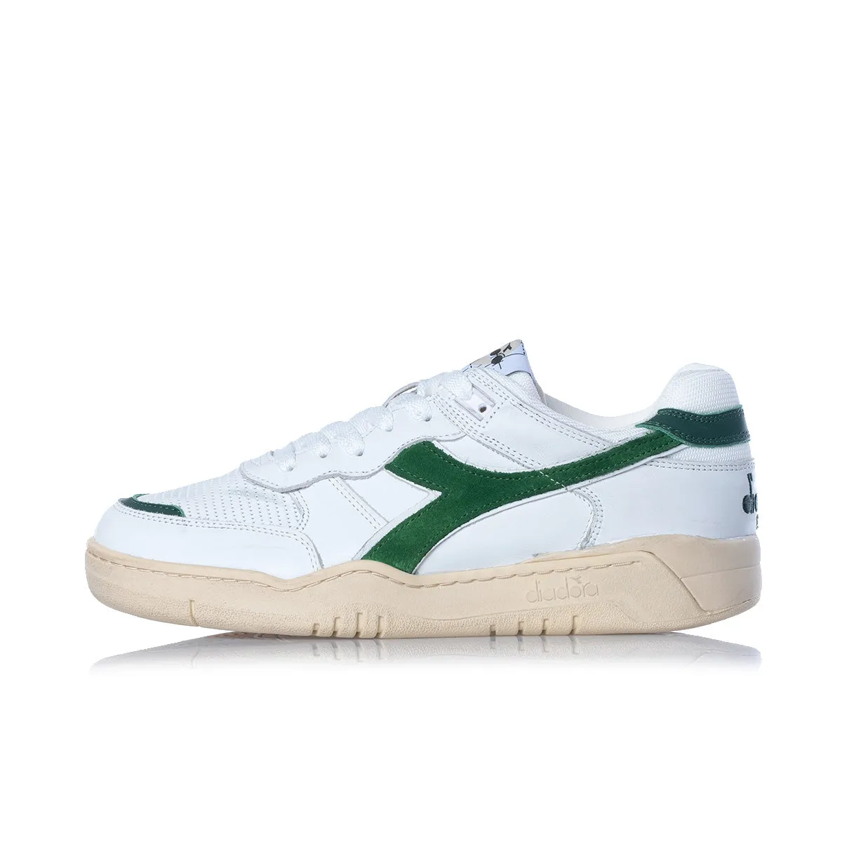 DIADORA HERITAGE BORIS 560 USED WHITE FOGLIAGE