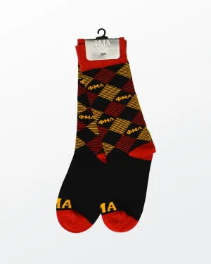 Diamond Dress Socks