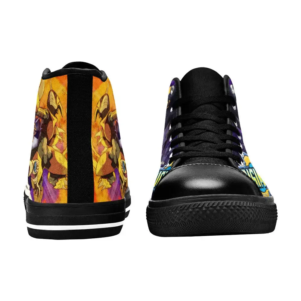 Digimon Adventure Shoes High Top Sneakers for Kids and Adults
