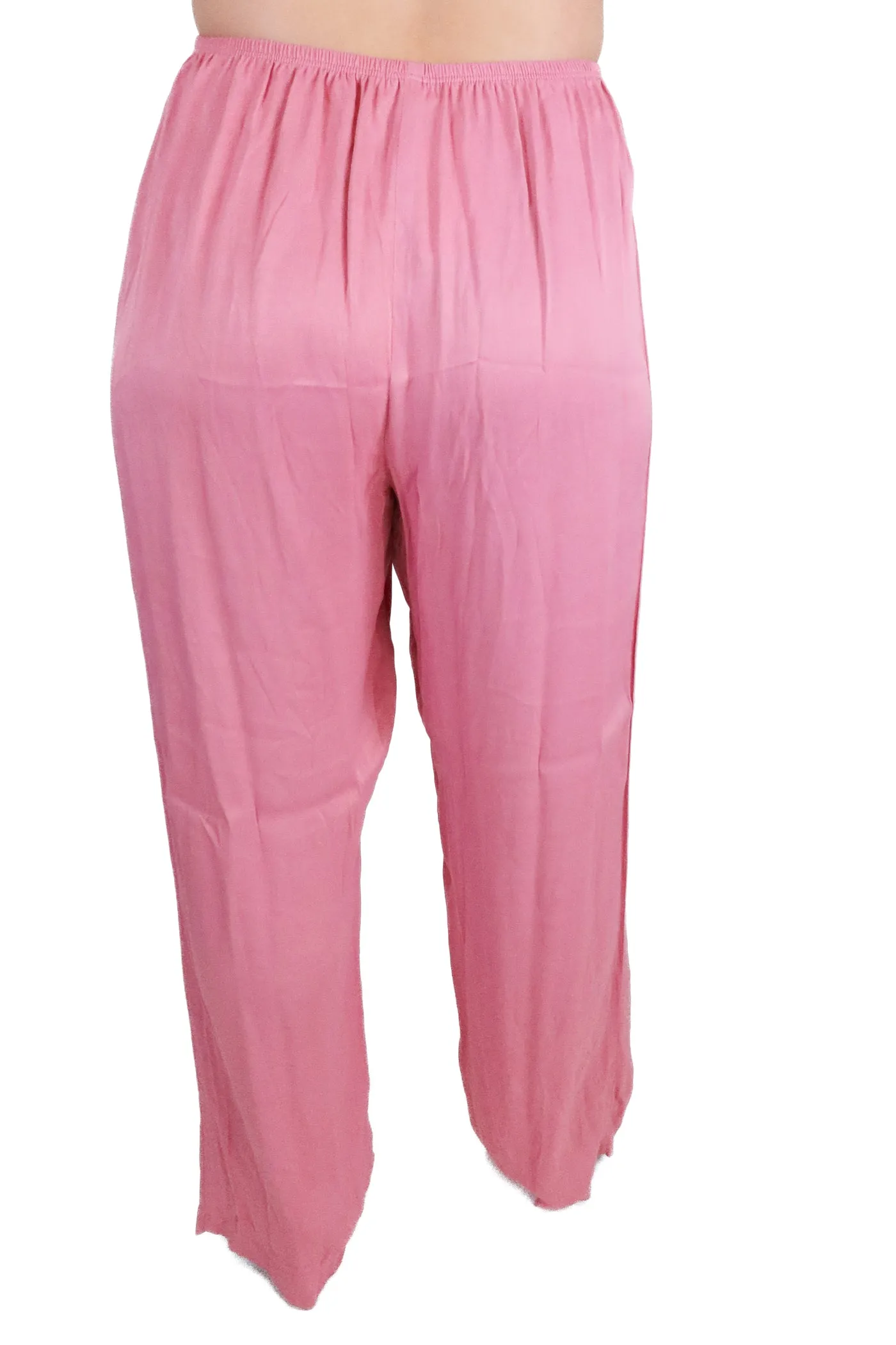 Donni pink wide leg pants (s; retail $168)