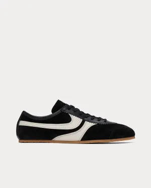 Dustin Suede Black Low Top Sneakers
