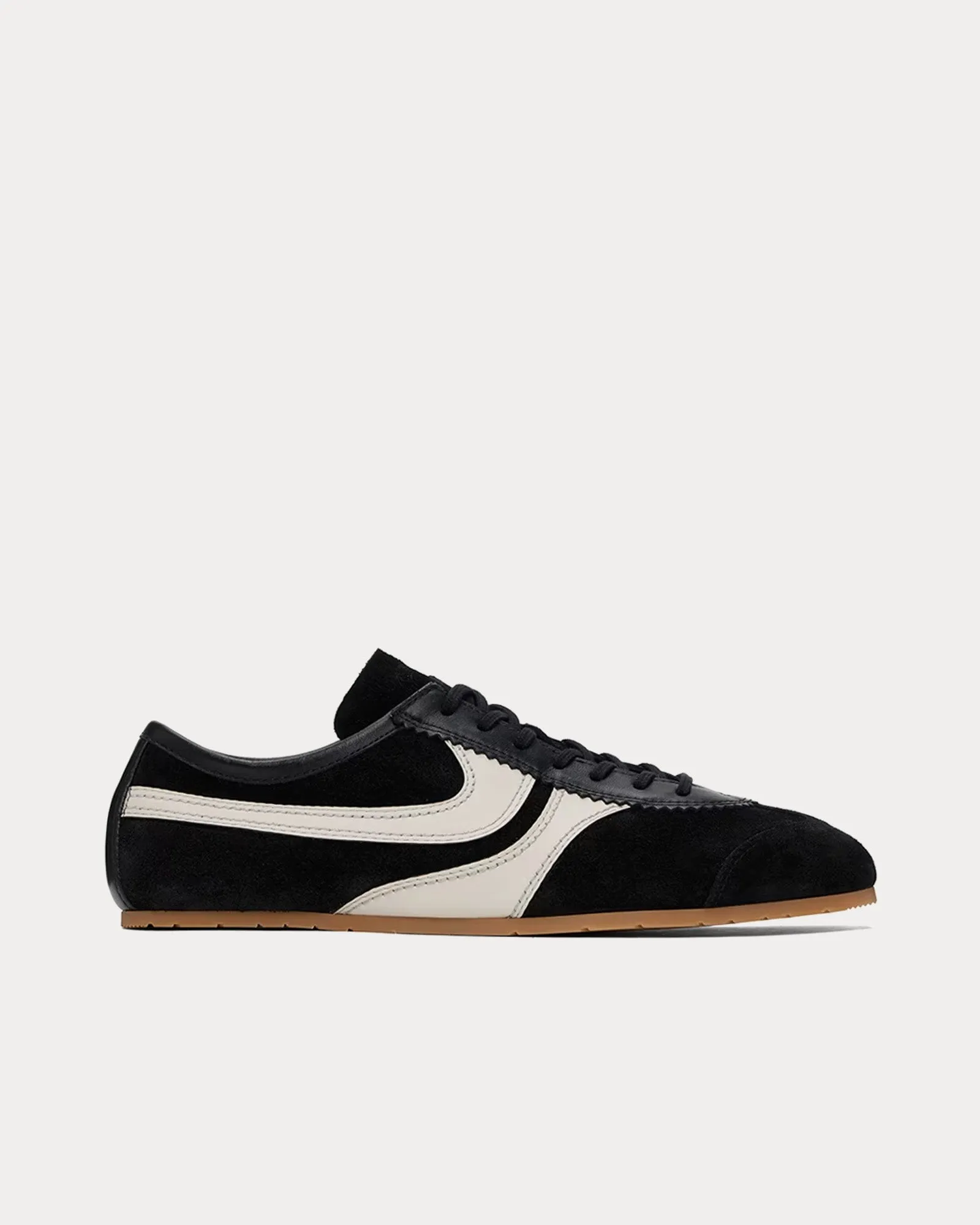 Dustin Suede Black Low Top Sneakers