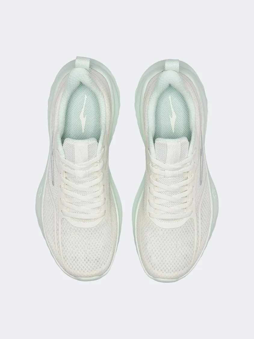 Erke Women Running Shoes White/Icy Green