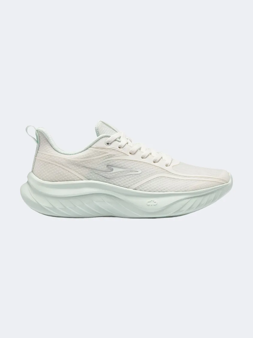 Erke Women Running Shoes White/Icy Green
