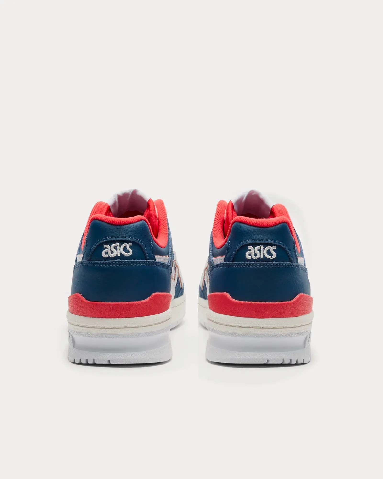 EX89 Navy / White / Red Low Top Sneakers