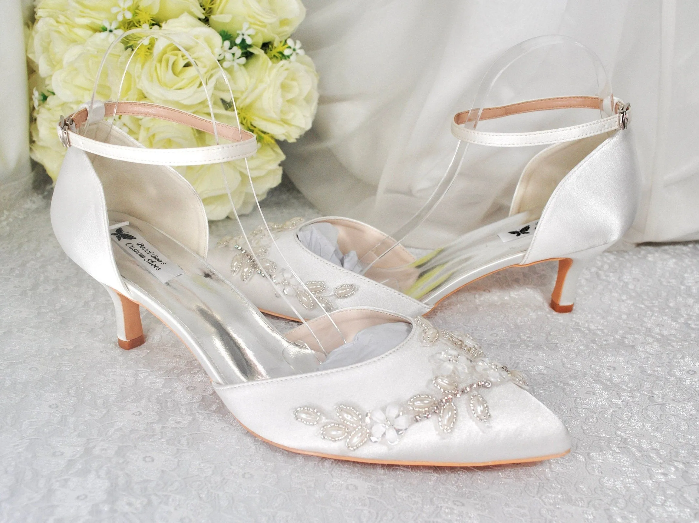 Fern - Satin, 6cm Heel