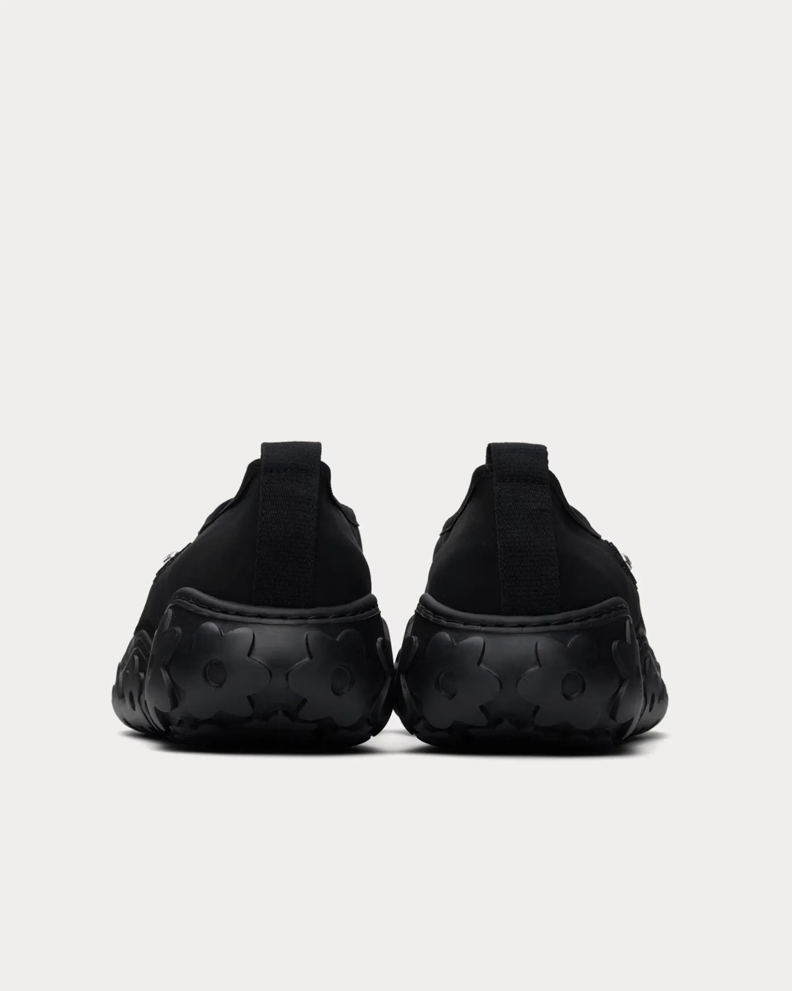Glam Black Slip On Sneakers