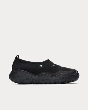 Glam Black Slip On Sneakers