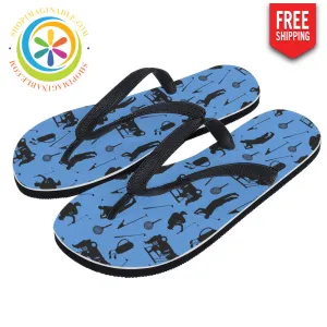 Golfers Men's & Ladies Flip-Flops