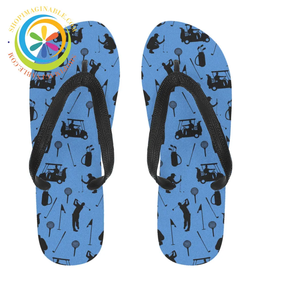 Golfers Men's & Ladies Flip-Flops