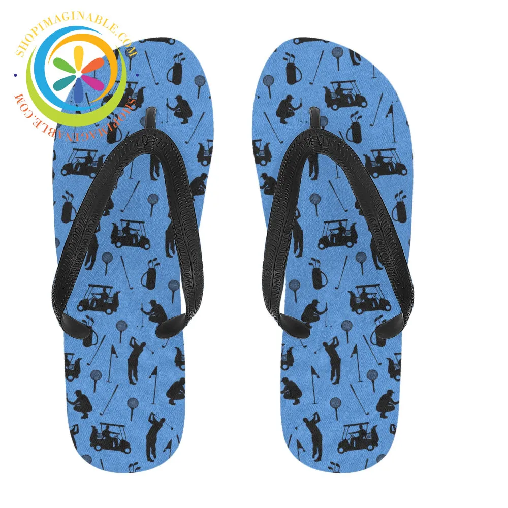 Golfers Men's & Ladies Flip-Flops