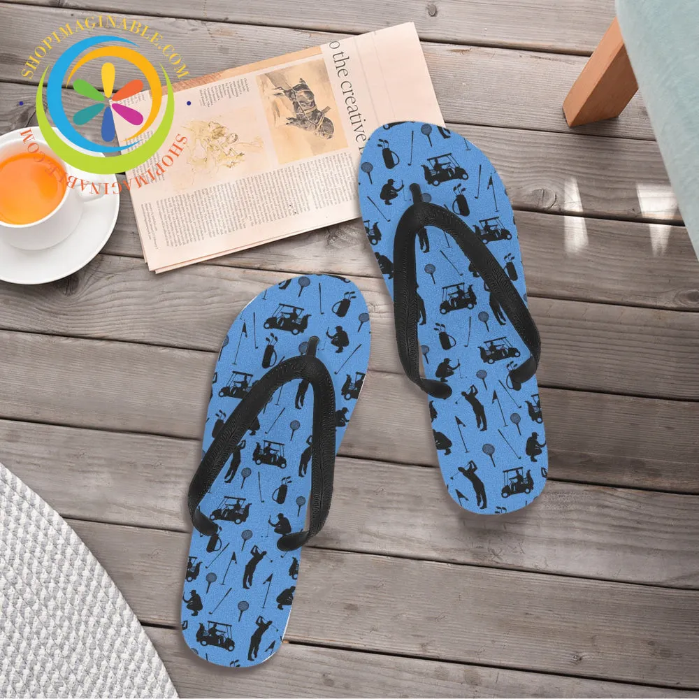 Golfers Men's & Ladies Flip-Flops