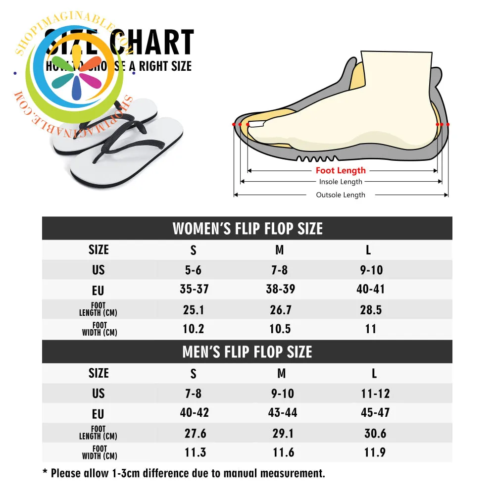 Golfers Men's & Ladies Flip-Flops
