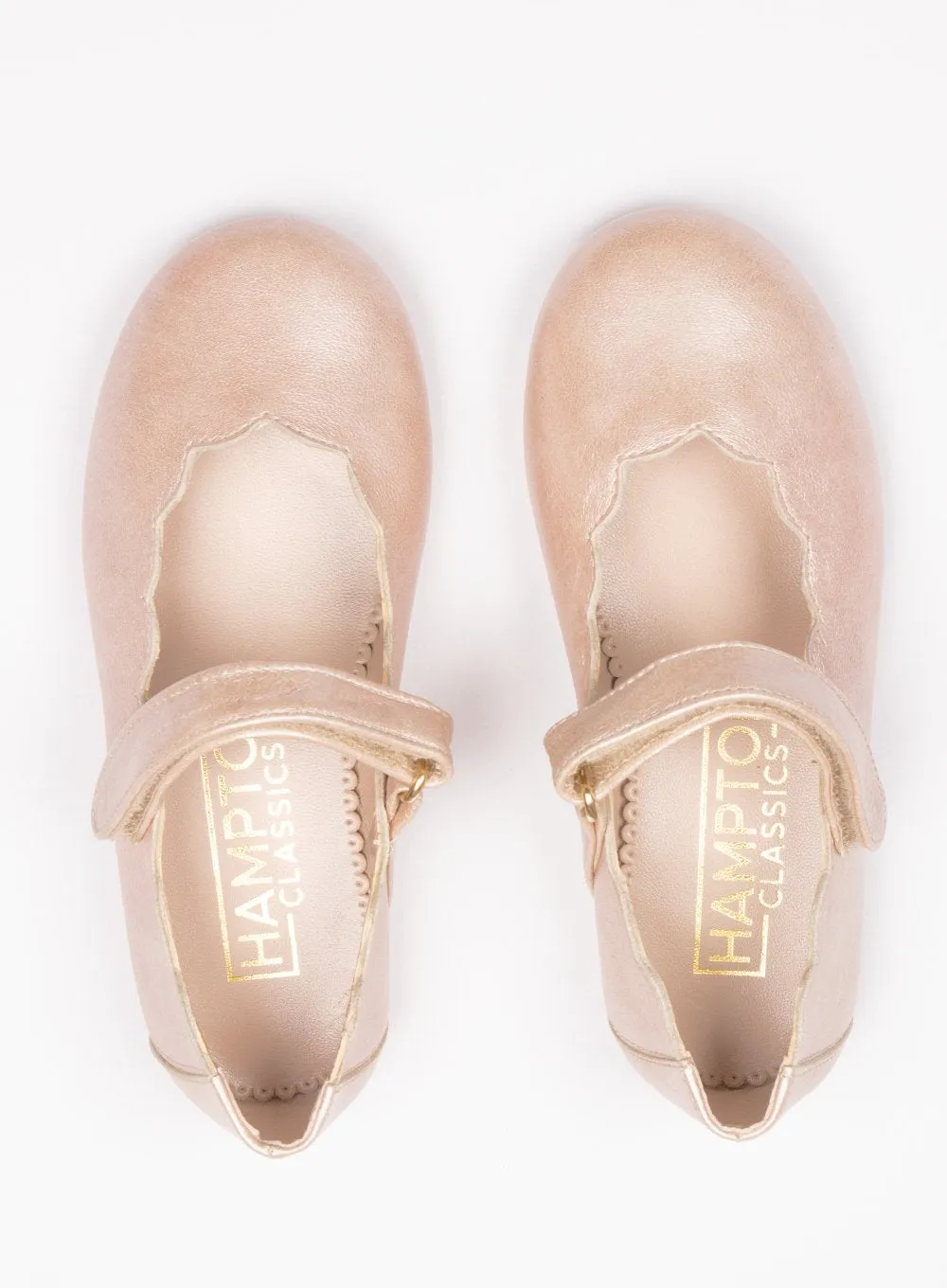 Hampton Classics Lilly Party Shoes in Pink Shimmer