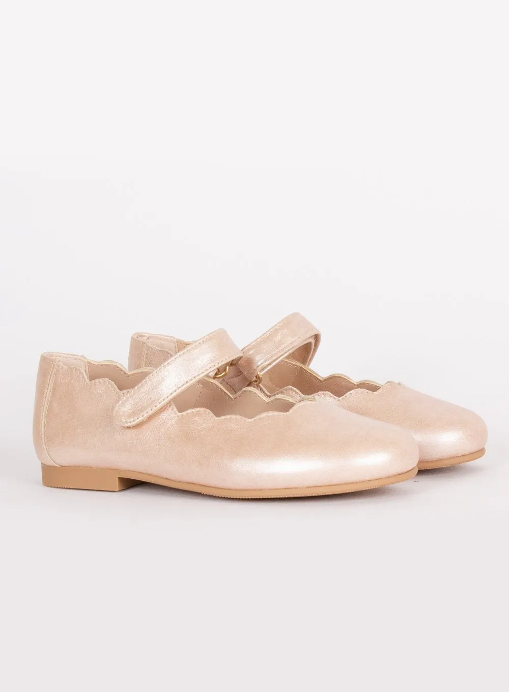 Hampton Classics Lilly Party Shoes in Pink Shimmer