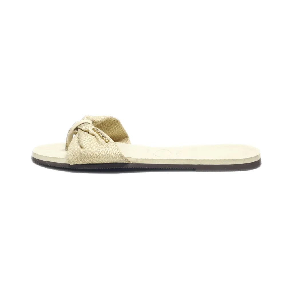 Havaianas Slippers Rubber Beige Colour For Women