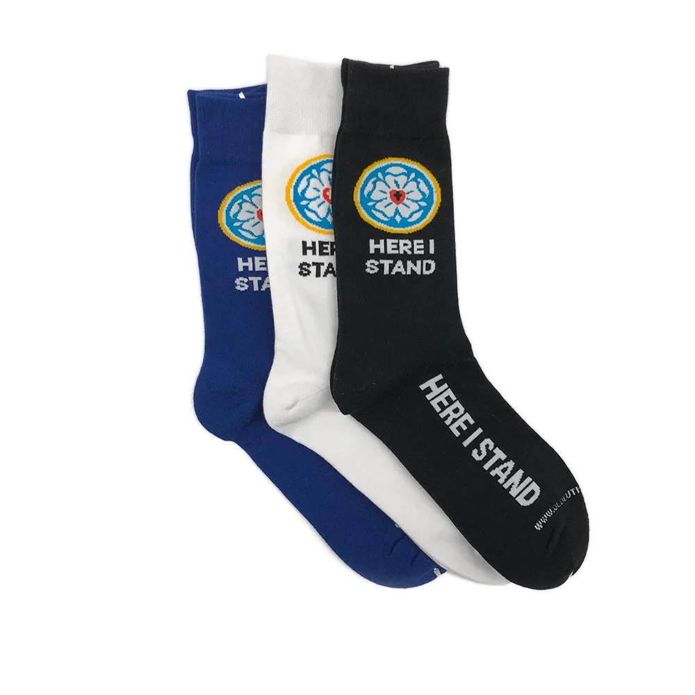 Here I Stand Socks