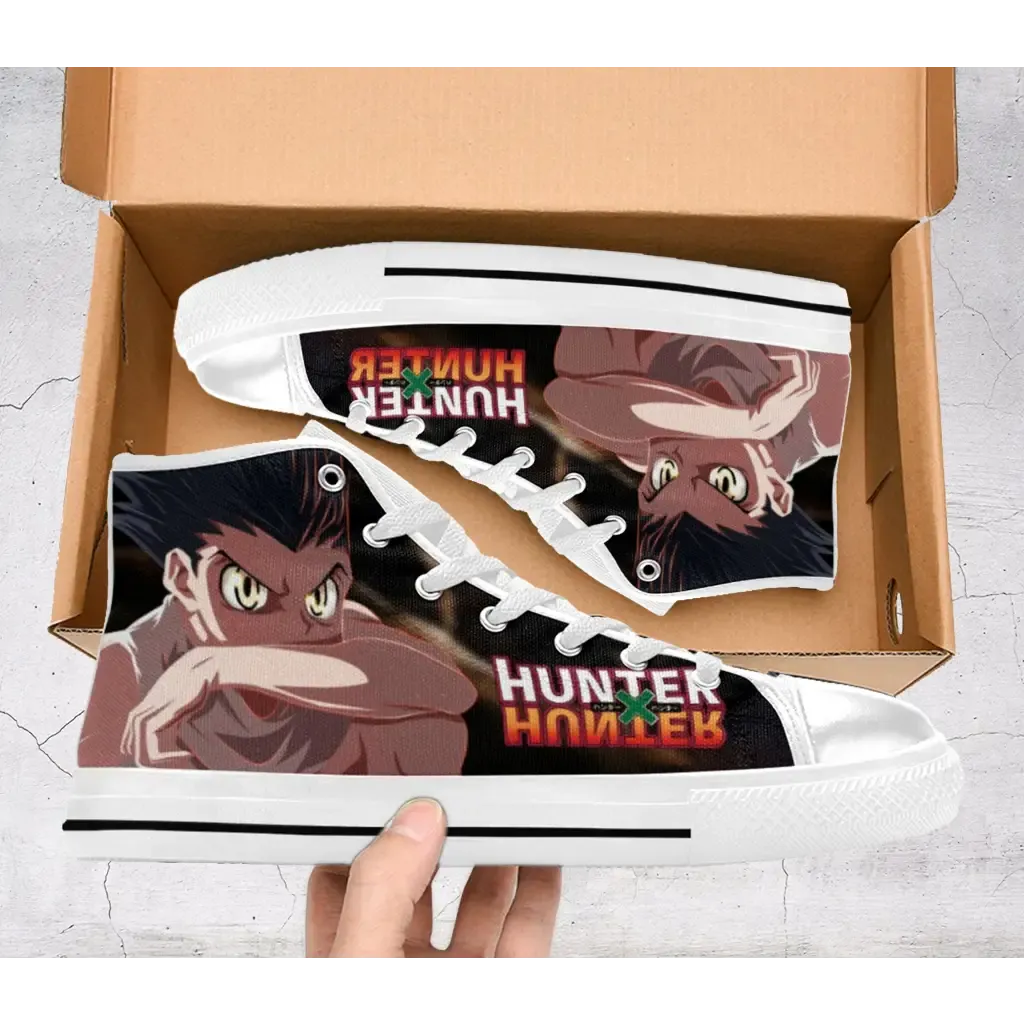Hunter x Hunter Gon Freecss Shoes High Top Sneakers for Kids and Adults