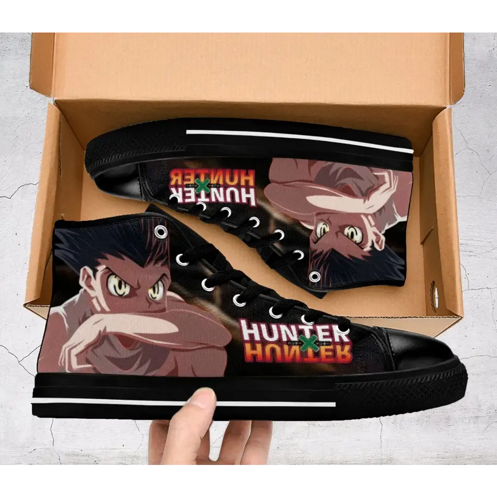 Hunter x Hunter Gon Freecss Shoes High Top Sneakers for Kids and Adults