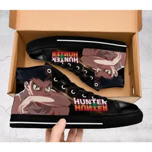Hunter x Hunter Gon Freecss Shoes High Top Sneakers for Kids and Adults