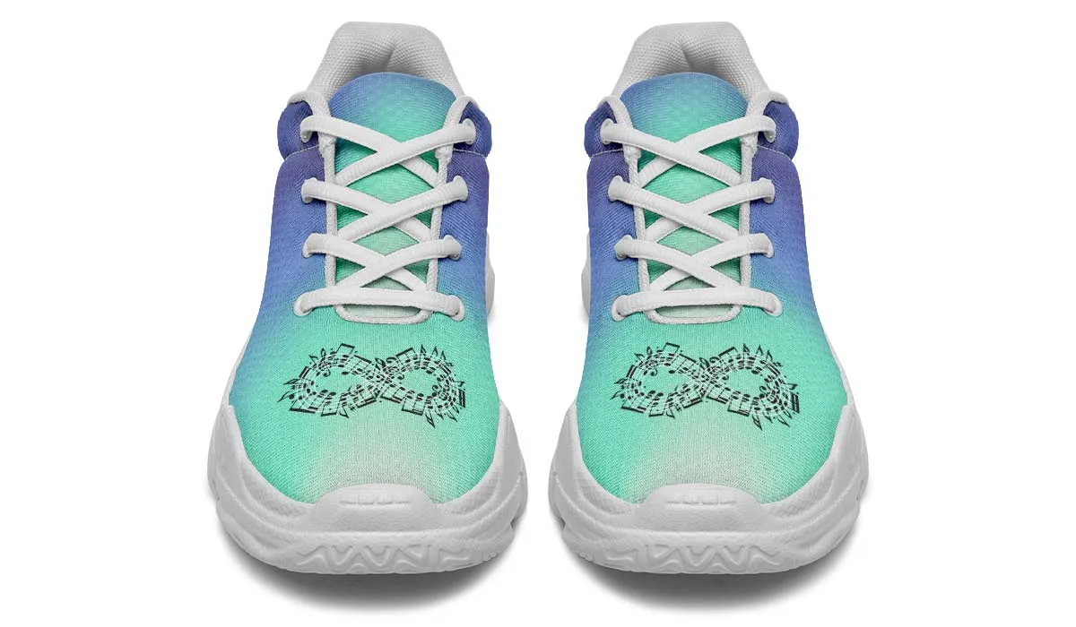 Infinite Music Chunky Sneakers