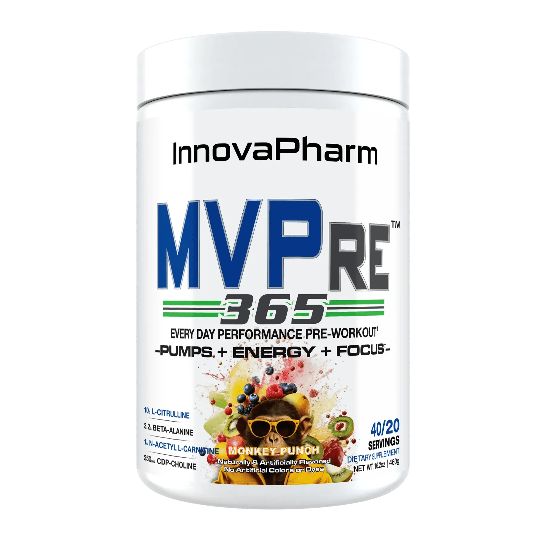 Innovapharm MVPre 365 Workout 460g