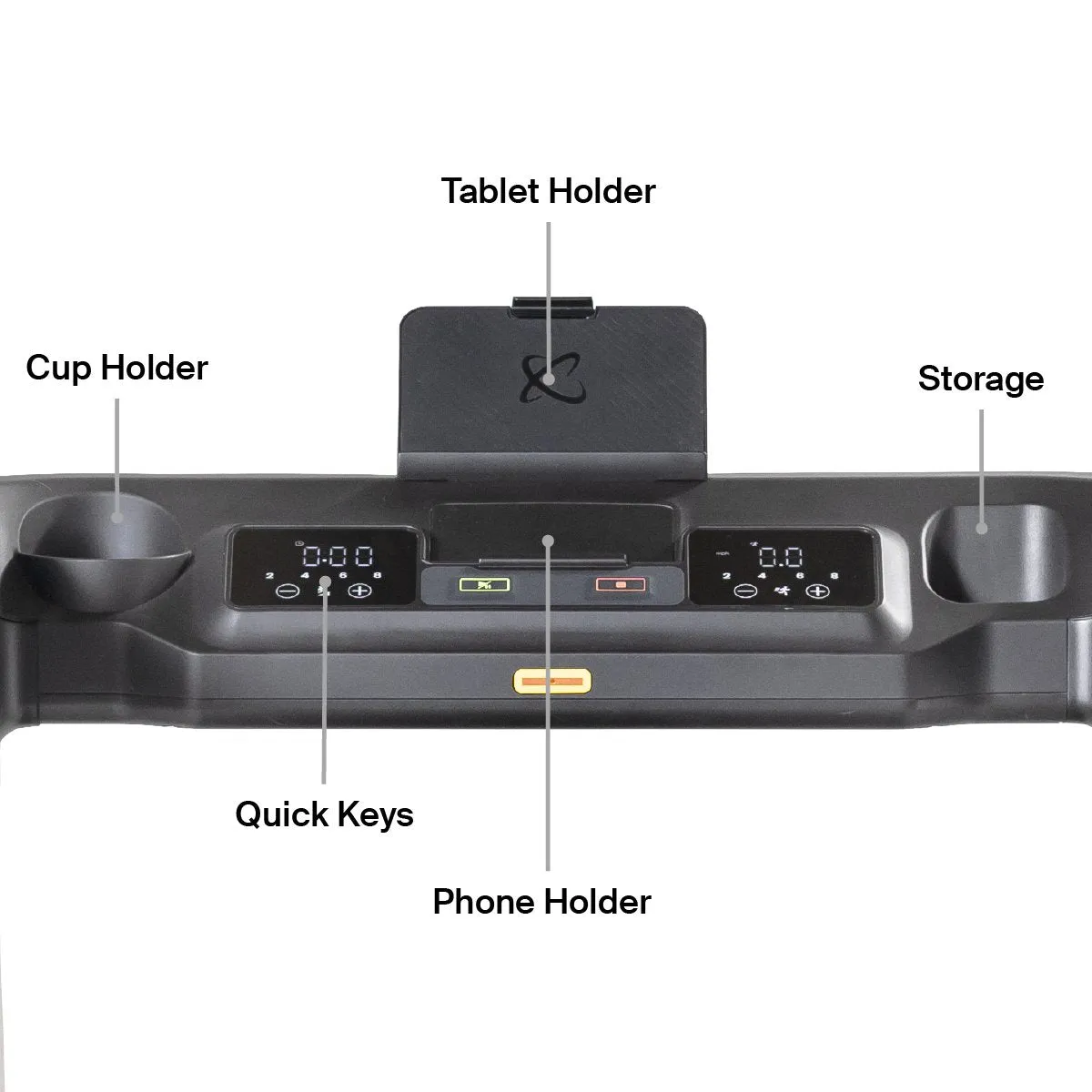 Inspire Series T4 Folding Treadmill