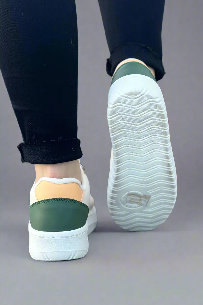 Ivy Platform Sneaker - Multi Green