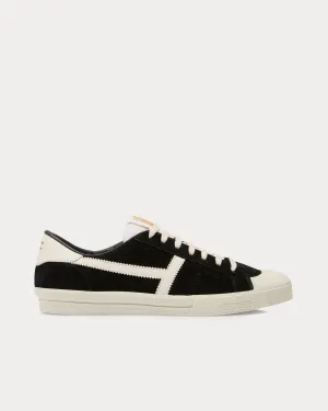Jarvis Suede Black / Beige / Cream Low Top Sneakers
