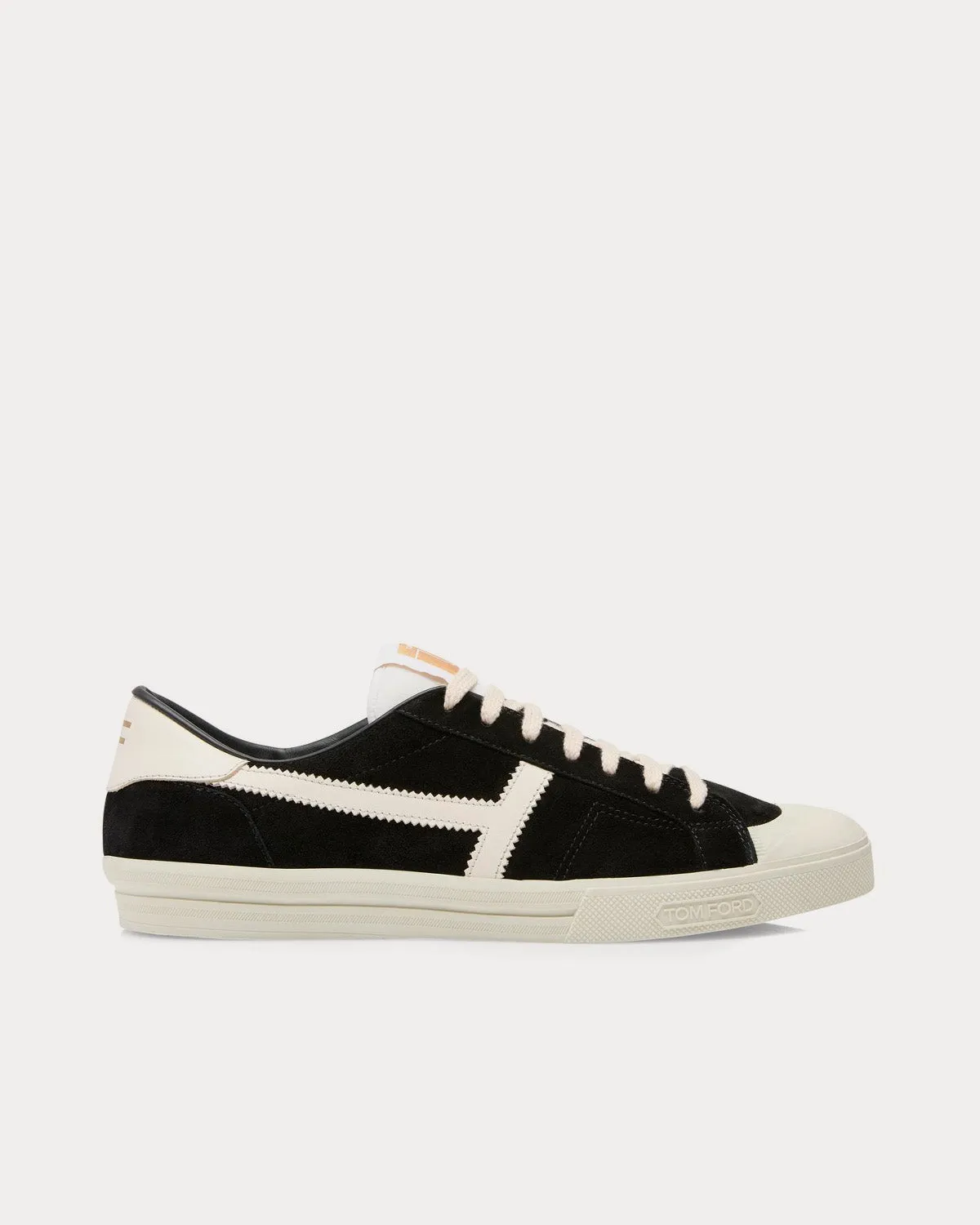 Jarvis Suede Black / Beige / Cream Low Top Sneakers