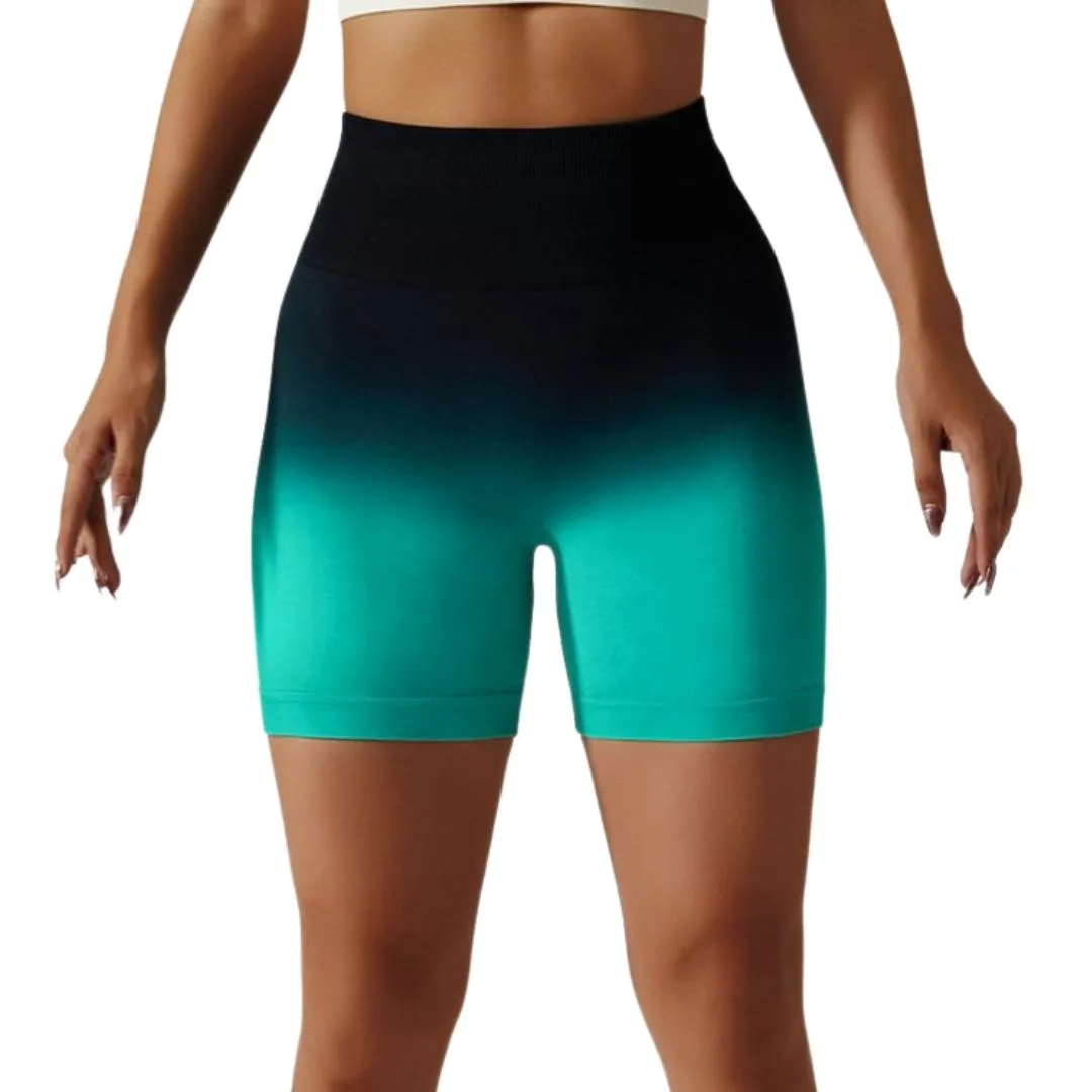 Jazmin Tie Dye Seamless Workout Shorts