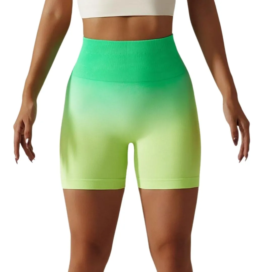 Jazmin Tie Dye Seamless Workout Shorts