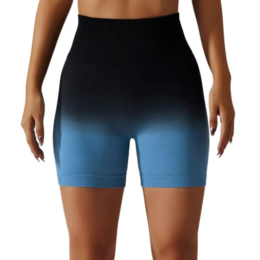 Jazmin Tie Dye Seamless Workout Shorts