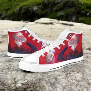 Jujutsu Kaisen Yuji Itadori Ryomen Sukuna Shoes High Top Sneakers for Kids and Adults