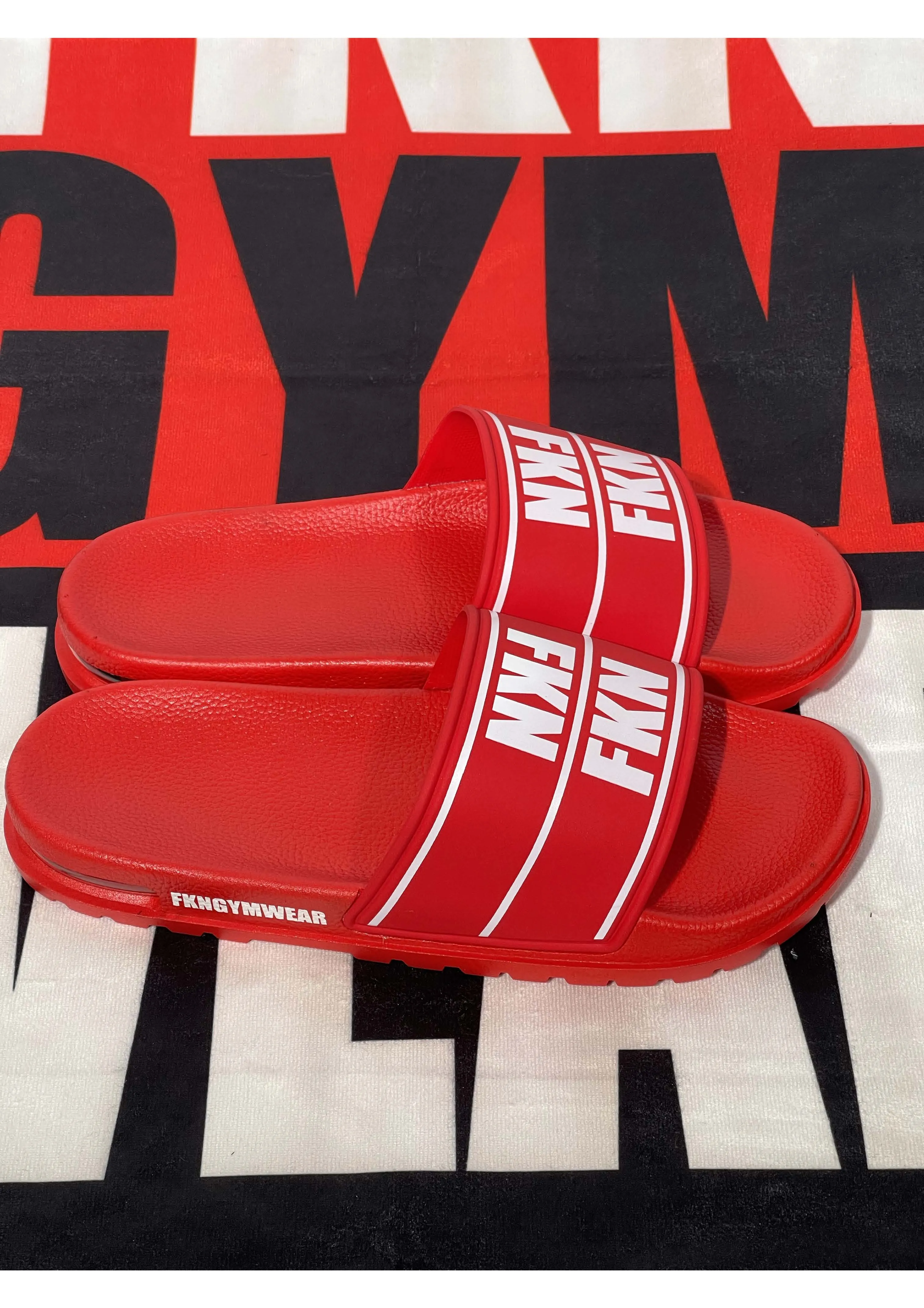 Limited Edition FKN Slides | Red