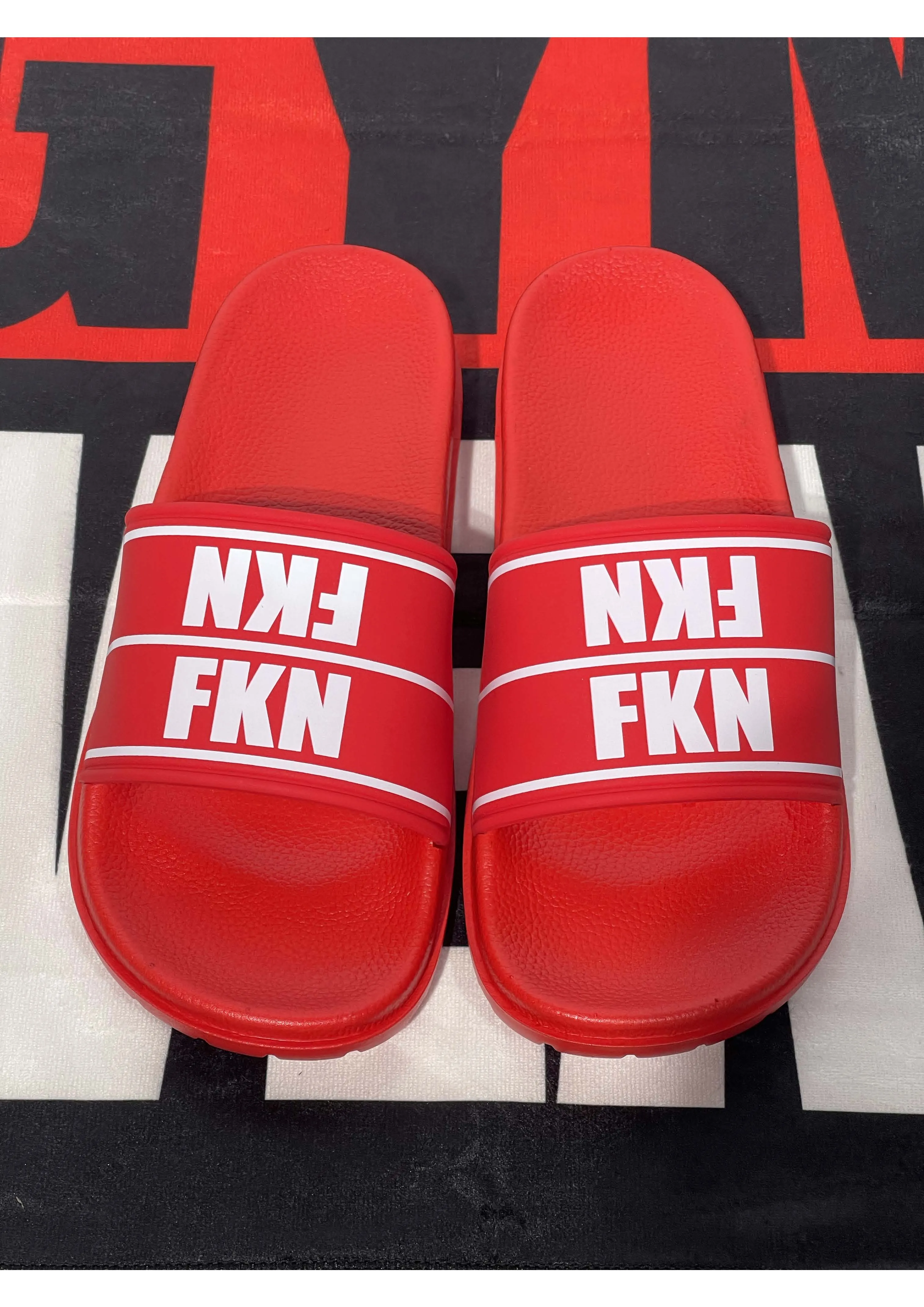 Limited Edition FKN Slides | Red