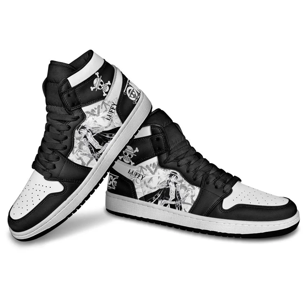 Luffy Sneakers Custom OP Shoes Manga Style