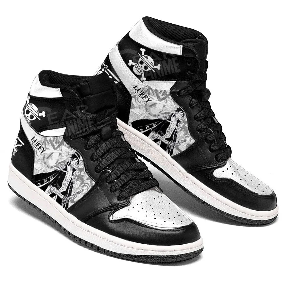 Luffy Sneakers Custom OP Shoes Manga Style