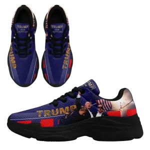 Luxury Gifts,Personalized Trump Sneakers, Custom MAGA  Shoes, Lightweight Chunky Shoes, Best Gift for Trump support