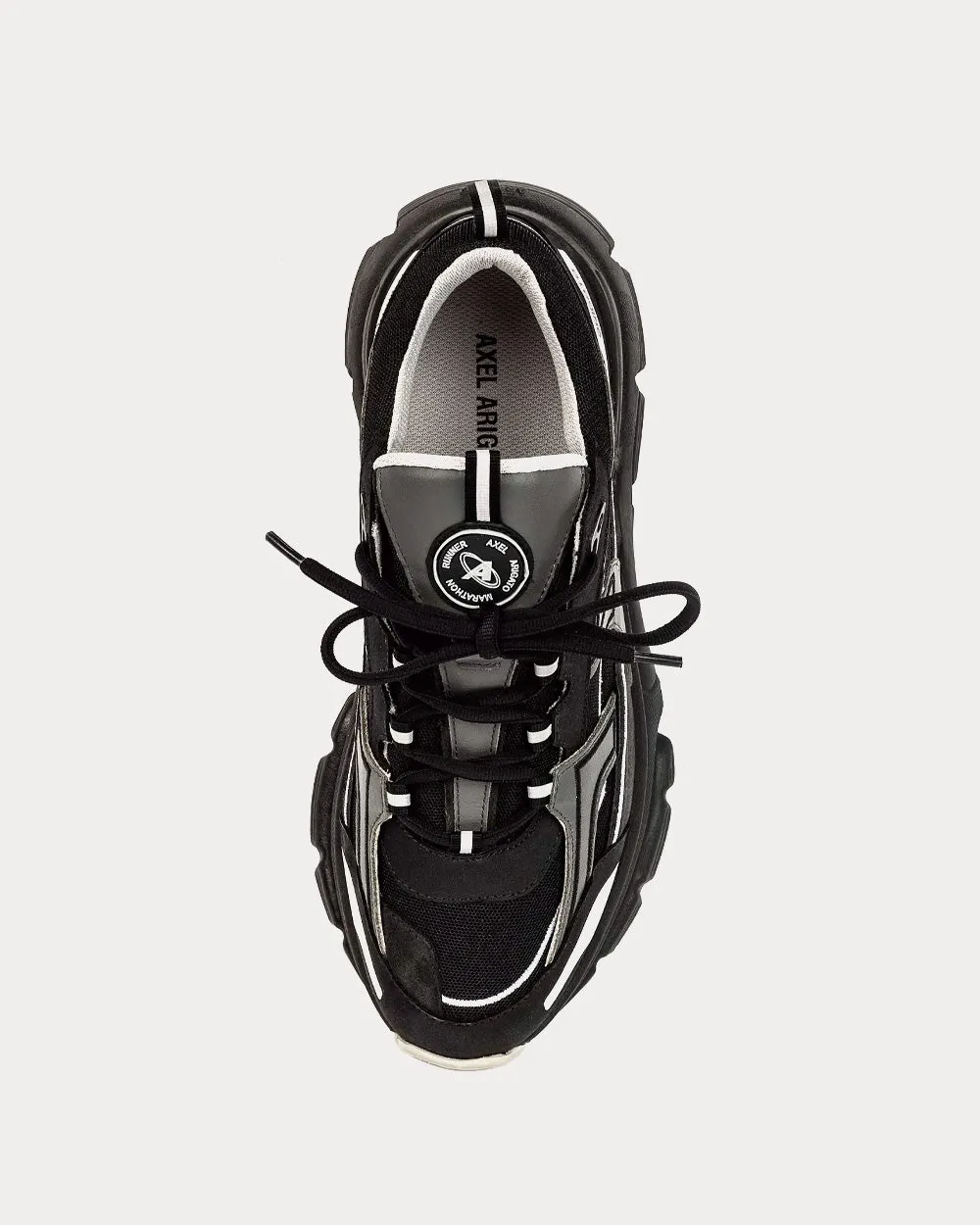 Marathon R-Trail Black / Dark Grey Low Top Sneakers