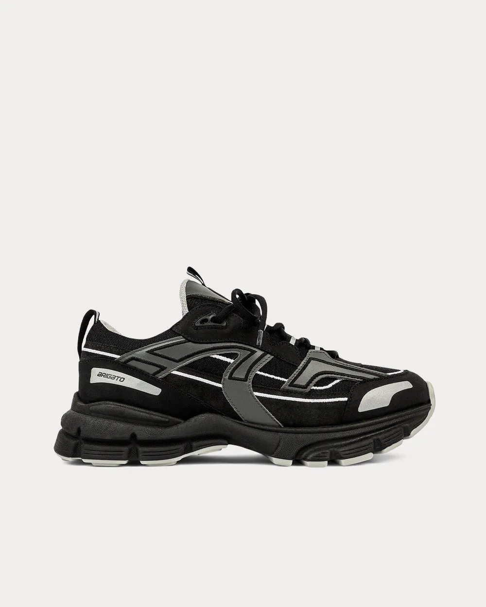 Marathon R-Trail Black / Dark Grey Low Top Sneakers