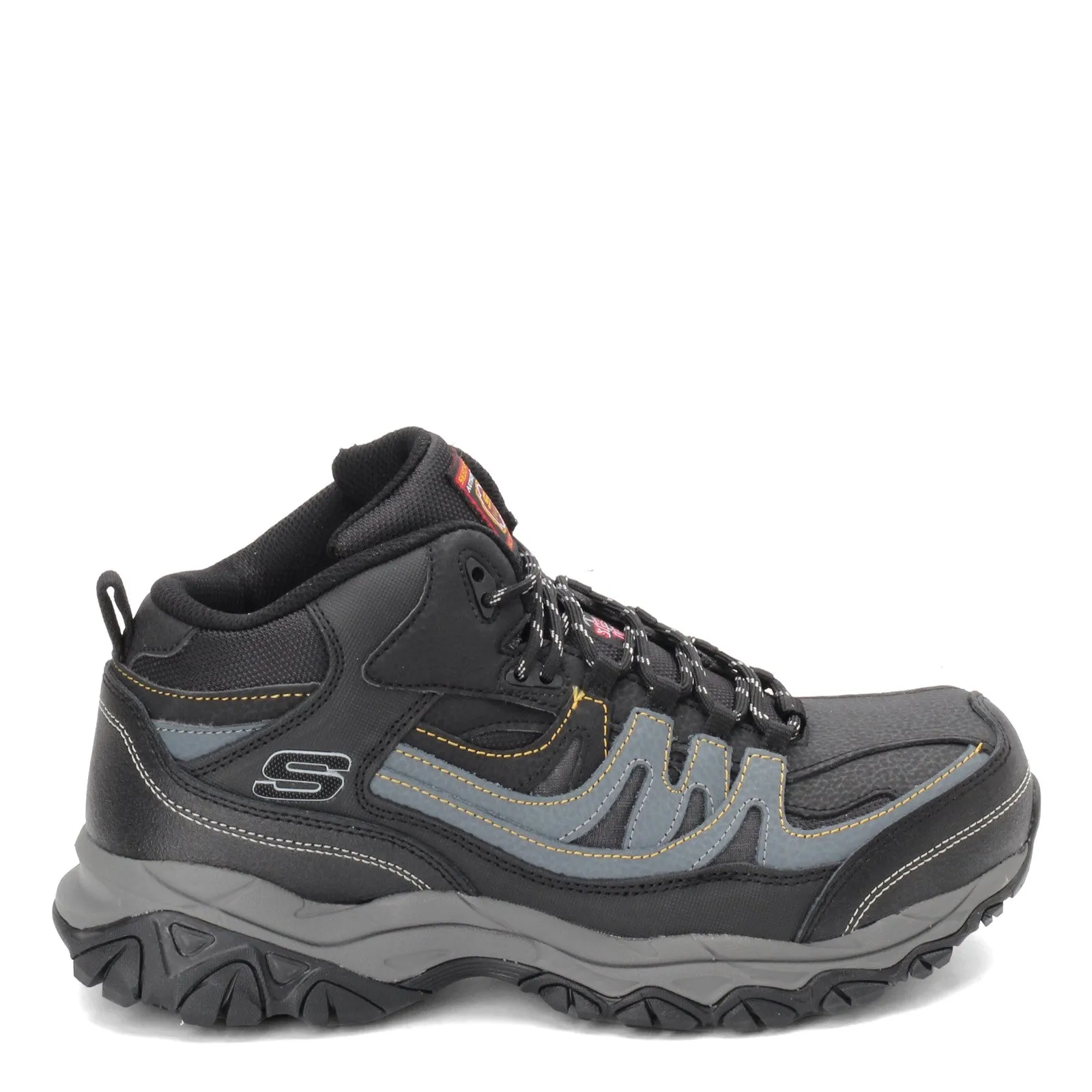 Men's Skechers Work, Relaxed Fit: Holdredge - Rebem ST Boot - Wide Width