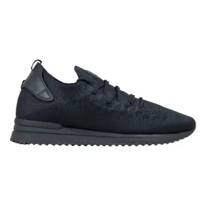 Navy Technical Knit Sneakers