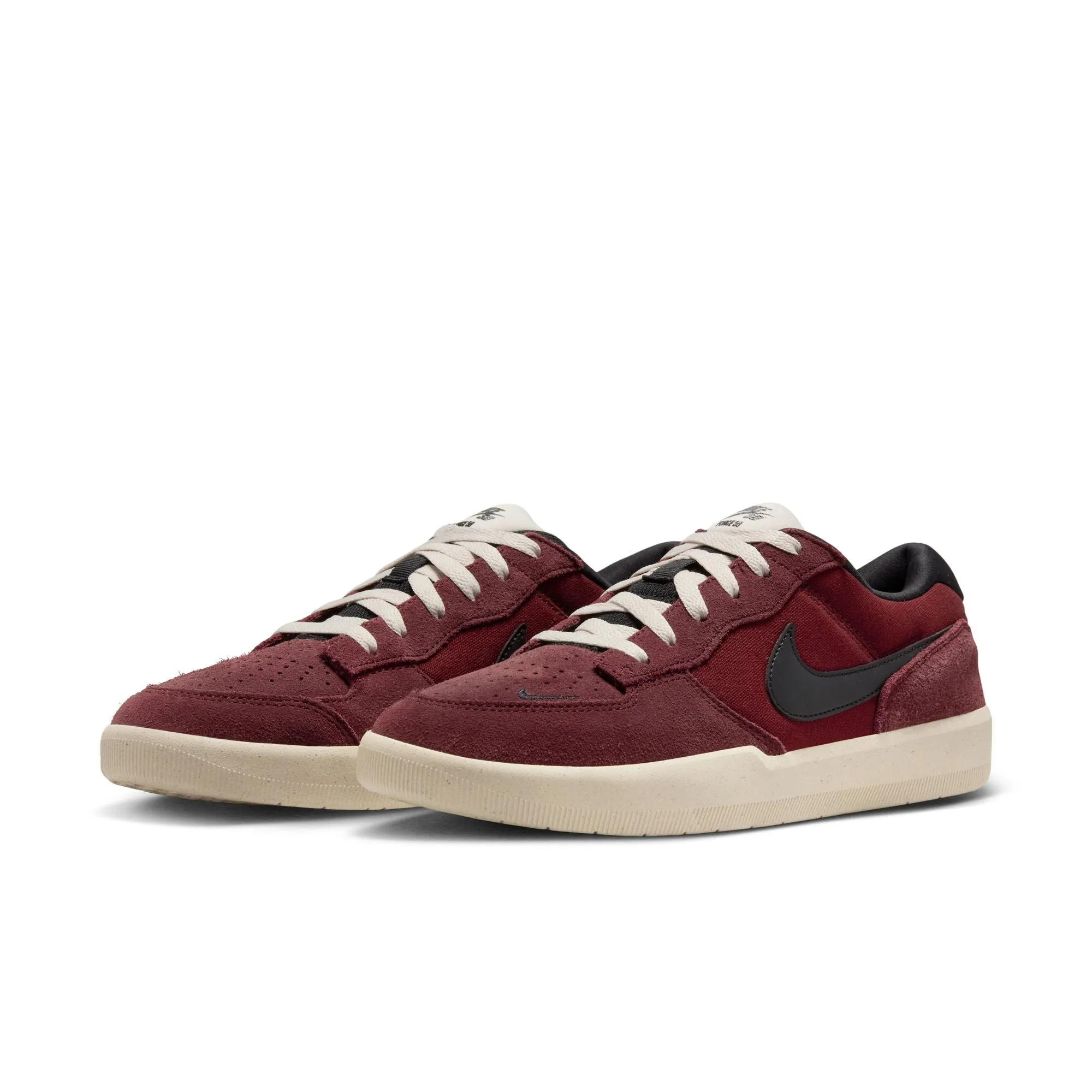 Nike SB Force 58 - Dark Team Red/Black-Light Orewood Brown