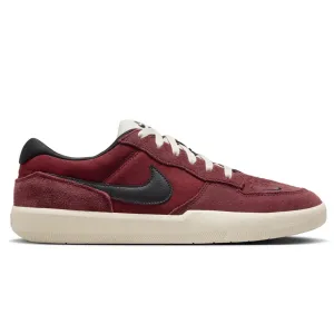 Nike SB Force 58 - Dark Team Red/Black-Light Orewood Brown