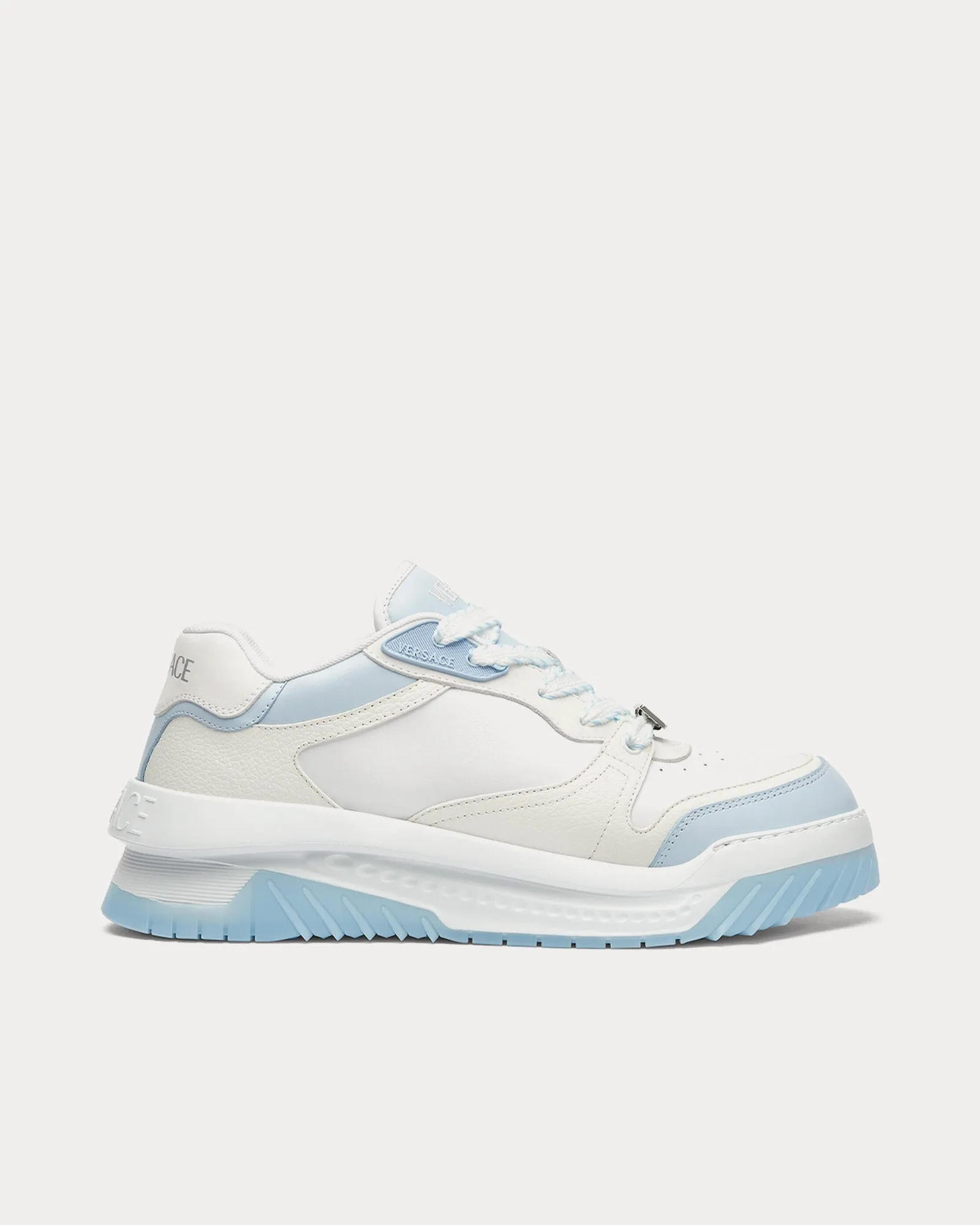 Odissea Leather Blue / White Low Top Sneakers